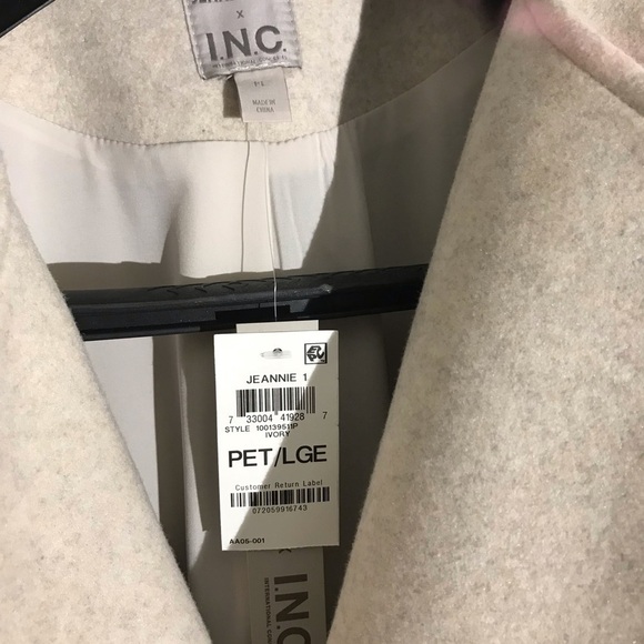 Jeanne Ma x I.N.C. Long Belted Mobama Coat - Picture 10 of 17